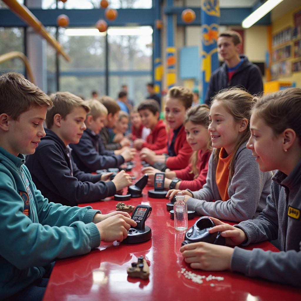 Physics of roller coasters educational program